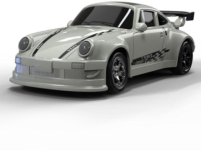 Main image of DUCI KF20 Desktop Drift Car, 4WD Children's Toy RC Car, Full Scale 1:64, Endurance 20 minutes, RC Distance Approx. 30 meters, white (1 Battery)