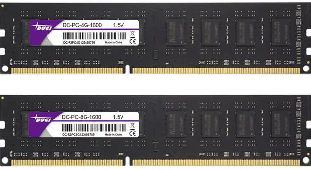 Alt view image 4 of 4 - DUCI D3-4G-1600-PC 3rd Generation Desktop PC Memory Stick with Dual Channel Support, 8 Particles Optional for Gaming and Work