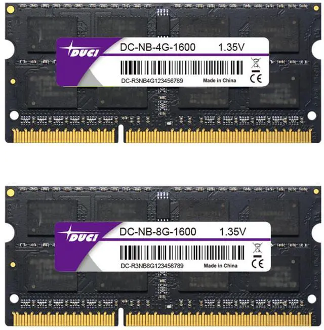 Alt view image 4 of 4 - DUCI D3-4G-1600-NB Third Generation Laptop Memory Stick Support Dual Pass, 16 Particles Optional, for Gaming and Work
