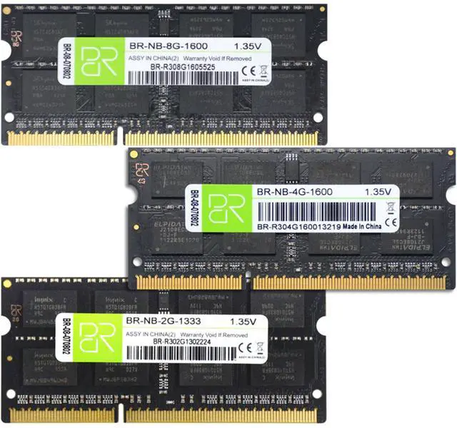 Alt view image 3 of 4 - DUCI D3-2G-1333-NB Third Generation Laptop Memory Stick Support Dual Pass, 16 Particles Optional, for Gaming and Work, Green
