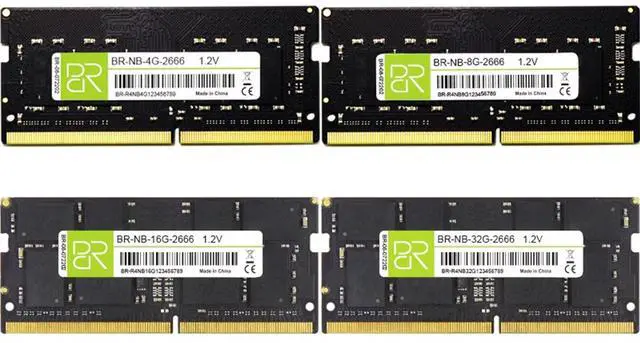 Alt view image 5 of 5 - DUCI D4-16G-3200-NB 4th Generation Laptop Memory Stick 2133, 8 particles available for Gaming and Work, Green