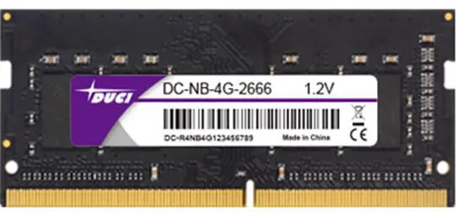 Main image of DUCI D4-4G-2666 NB 4th Generation Laptop Memory Stick 2133, available for Gaming and Work