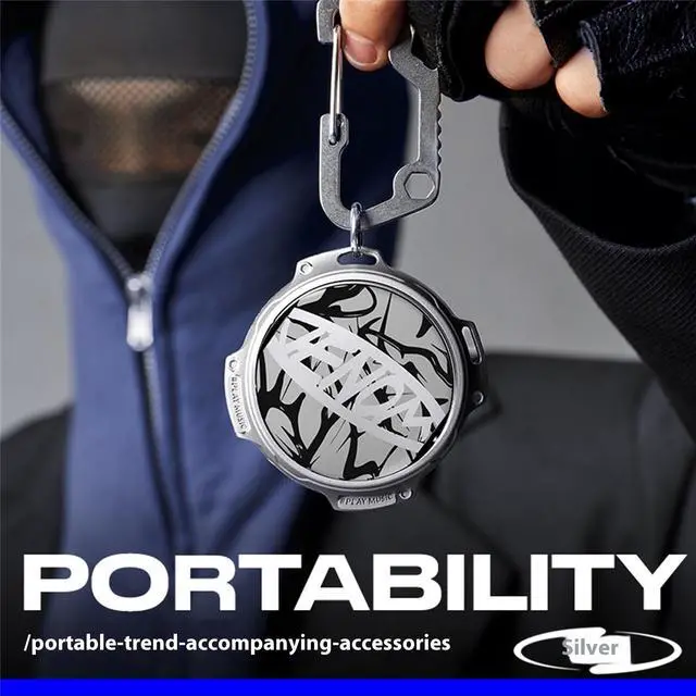 Alt view image 6 of 7 - DUCI Wireless Bluetooth Earphones, Comfortable to Wear, High Fidelity Sound Quality, Long Battery Life, Suitable for Apple Phones, Silver