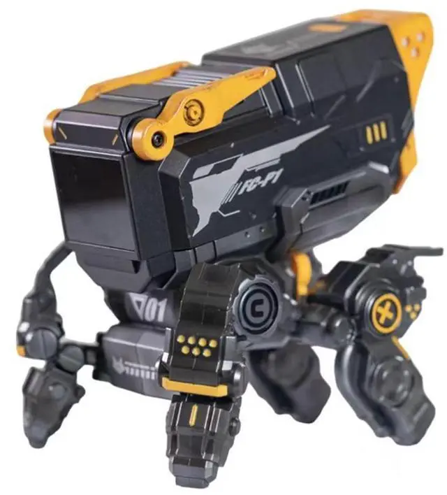 Alt view image 2 of 7 - DUCI Beast Mecha Style Portable charger, 22.5w fast charging Power Bank (PowerCore 10K), 10,000mAh, With screen displaysupport USB-C high-speed charging, suitable for Apple, Android, etc.Orange