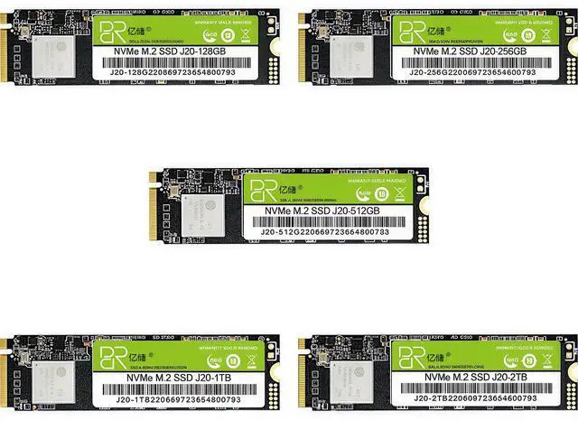 Alt view image 3 of 6 - DUCI 256G NVME M.2 universal internal SSD Solid State, Notebook and PC laptop, PCIE3.0 interface, Speeds Up to 2100MB/s,for Gaming, Work, Green