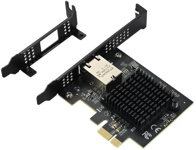 Alt view image 5 of 6 - IOCREST IO-PCE1131-GLAN Enterprise-Grade Network Card, AQC113 Chip, 10Gbps Transfer Rate, PCIe 4.0 x1 Single-Port 10 Gigabit, RJ45 Interface, Dual-Color LED Indicator, Supports Windows, Linux