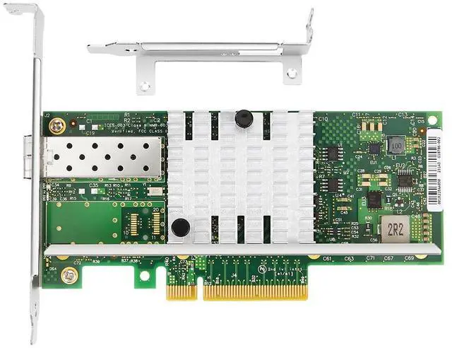 Main image of IOCREST PI29F11, PCIe to Single-Port 10GbE Optical Network Interface Card, 1×10G SFP+ Port, PCI Express 2.0 (5 GT/s), Compatible with PCIe x8/x16, Supports Windows, Linux, VMware, UEFI