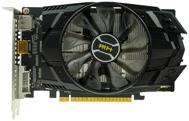 Main image of ASL GeForce GTX 1050 TIANWANG Battle Flag 4GB GDDR5 Graphics Card, 640 Streaming Processors, 128-bit, 7Gbps, 1x Displayport, 1x HDMI, 1x DVI, PCI-E x16 3.0 @ x16, 1x 6Pin