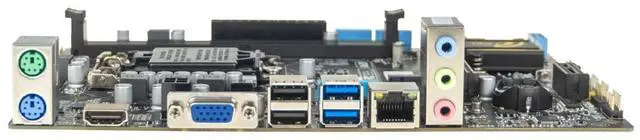 Alt view image 5 of 5 - ASL B315M2-K D4 M-ATX Motherboard, Supports 6/7/8/9th Gen LGA1151, 2xDDR4, HDMI+VGA, 3×SATA3 + M.2, 1x PCI-E x16, 2x PCI-E x1 slots