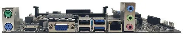 Alt view image 4 of 6 - ASL H310M2-K D4 v3 M-ATX Motherboard, Supports 6/7/8/9th Gen LGA1151, 2xDDR4, HDMI+VGA, 3×SATA3 + M.2,  1x PCI-E x16, 1x PCI-E x1 slots
