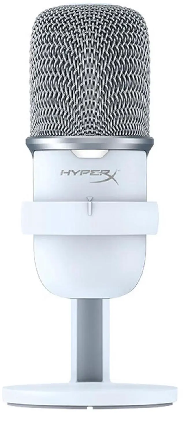 Main image of HyperX SoloCast  USB Condenser Gaming Microphone, for PC, PS4, PS5 and Mac, Tap-to-Mute Sensor, Cardioid Polar Pattern, great for Streaming, Podcasts, Twitch, YouTube, Discord,Black