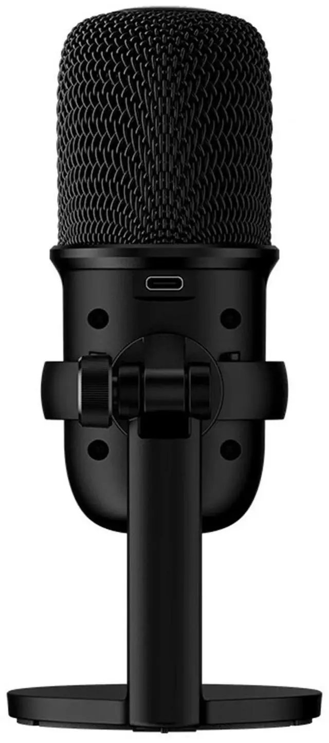 Alt view image 5 of 7 - HyperX SoloCast  USB Condenser Gaming Microphone, for PC, PS5, PS4, and Mac, Tap-to-Mute Sensor, Cardioid Polar Pattern, Great for Streaming, Podcasts, Twitch, YouTube, Discord - Black