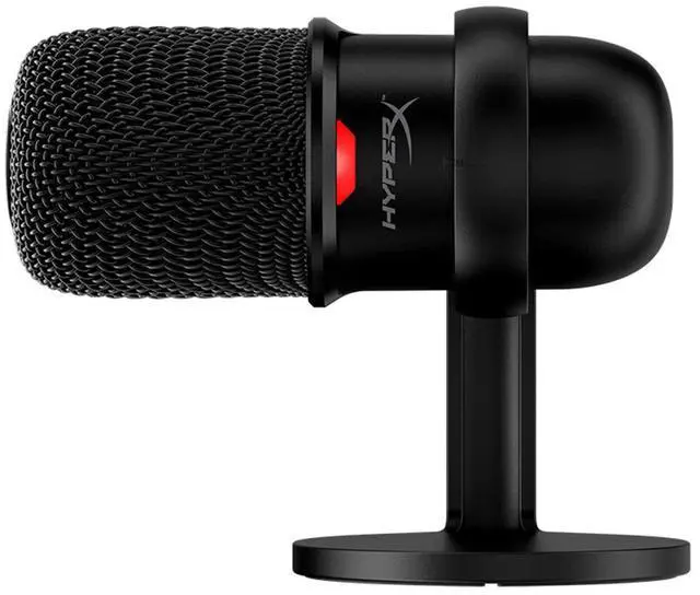 Alt view image 4 of 7 - HyperX SoloCast  USB Condenser Gaming Microphone, for PC, PS5, PS4, and Mac, Tap-to-Mute Sensor, Cardioid Polar Pattern, Great for Streaming, Podcasts, Twitch, YouTube, Discord - Black