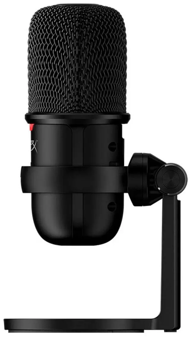 Alt view image 3 of 7 - HyperX SoloCast  USB Condenser Gaming Microphone, for PC, PS5, PS4, and Mac, Tap-to-Mute Sensor, Cardioid Polar Pattern, Great for Streaming, Podcasts, Twitch, YouTube, Discord - Black