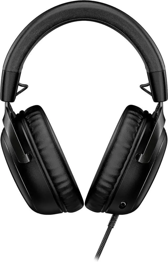 Alt view image 2 of 7 - HyperX Cloud III  Wired Gaming Headset, PC, PS5, Xbox Series X|S, Angled 53mm Drivers, DTS Spatial Audio, Memory Foam, Durable Frame, Ultra-Clear 10mm Mic, USB-C, USB-A, 3.5mm  Black