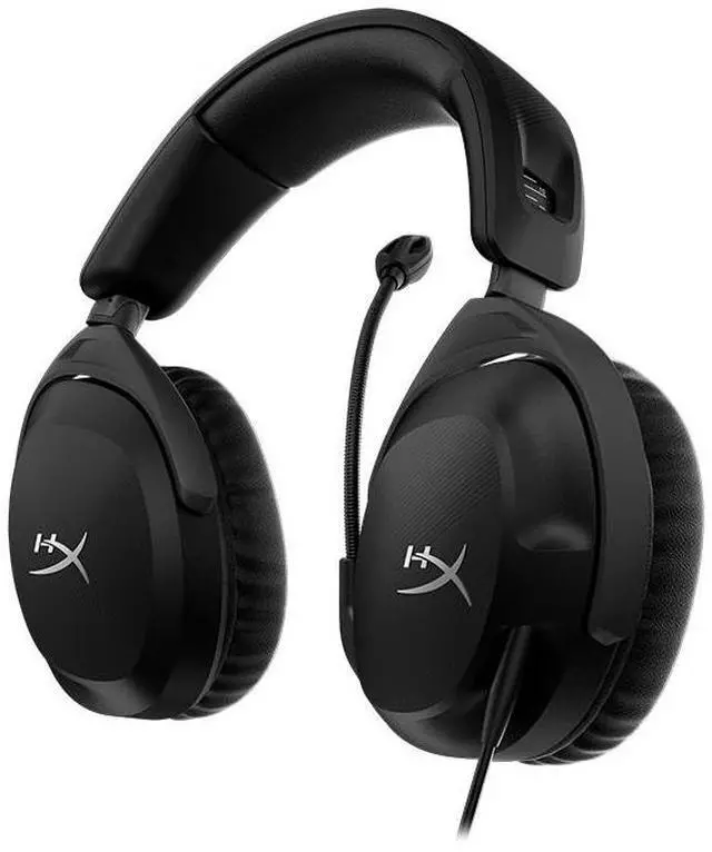 Alt view image 2 of 7 - HyperX Cloud Stinger 2  Gaming Headset, DTS Headphone:X Spatial Audio & SoloCast  USB Condenser Gaming Microphone, for PC, PS4, PS5 and Mac, Tap-to-Mute Sensor, black
