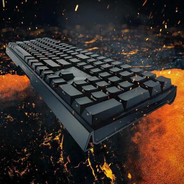 Alt view image 6 of 6 - CHERRY MX3.0S Wired Non Glossy Black - Red Switch 108 Keys Mechanical Keyboard, Aluminum Alloy Case, Separate Keys and Wires, Suitable for Gaming, Office, System Support Windows10/8/7/Vista/XP