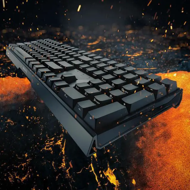 Alt view image 5 of 6 - CHERRY MX3.0S Wired Non Glossy Black - Green Switch 108 Keys Mechanical Keyboard, Aluminum Alloy Case, Separate Keys and Wires, Suitable for Gaming, Office, System Support Windows10/8/7/Vista/XP