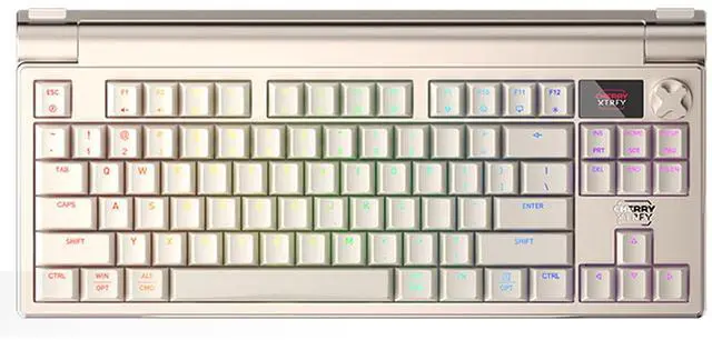 Main image of CHERRY MX8.3 Wireless Tri-Mode Gaming Keyboard Alloy chassis, 16.8 million RGB, 6-layer noise reduction, 8K polling rate, Full hot-swappable keys, Supports MAC/WIN, Time Gold Red Switch
