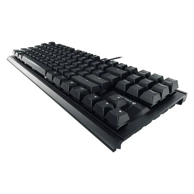 Alt view image 3 of 6 - CHERRY MX 1.1 Wired Gaming Mechanical Keyboard, Floating Steel-Free Structure, 87-Key Full Anti-Ghosting, MX Switches, Compatible with Windows 10/8/7/Vista/XP, No RGB, Black Red Switch