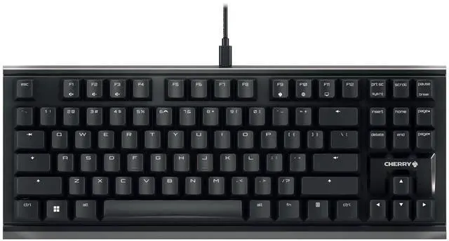 Main image of CHERRY MX 1.1 Wired Gaming Mechanical Keyboard, Floating Steel-Free Structure, 87-Key Full Anti-Ghosting, MX Switches, Compatible with Windows 10/8/7/Vista/XP, No RGB, Black Tea Switch