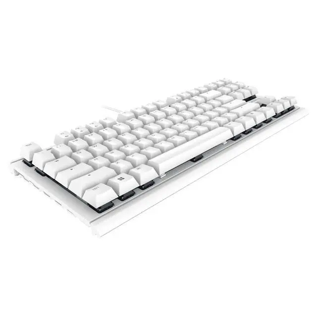 Alt view image 3 of 6 - CHERRY MX 1.1 Wired Gaming Mechanical Keyboard, Floating Steel-Free Structure, 87-Key Full Anti-Ghosting, MX Switches, Compatible with Windows 10/8/7/Vista/XP, No RGB White Red Switch