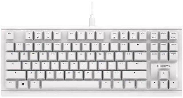 Main image of CHERRY MX 1.1 Wired Gaming Mechanical Keyboard, Floating Steel-Free Structure, 87-Key Full Anti-Ghosting, MX Switches, Compatible with Windows 10/8/7/Vista/XP, No RGB White Red Switch