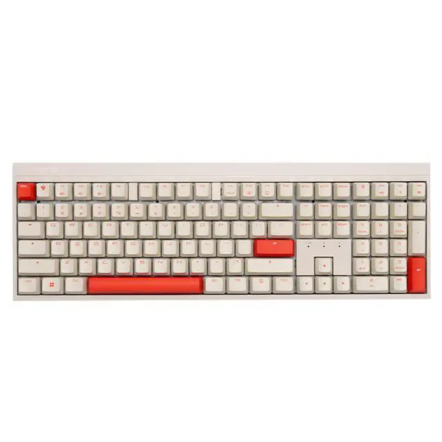 Main image of CHERRY MX 2.0S PRO Wireless Tri-Mode Mechanical Keyboard, 108 keys, Full Anti-Ghosting, Ideal for Gaming and Office Use, Compatible with Windows and Mac, Skyland, White Tea Switch