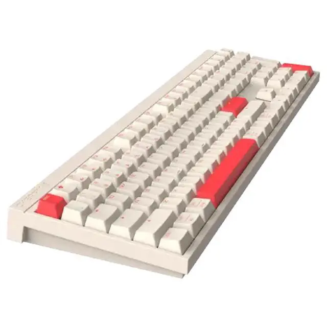 Alt view image 3 of 7 - CHERRY MX 2.0S PRO Wireless Tri-Mode Mechanical Keyboard, 108 keys, Full Anti-Ghosting, Ideal for Gaming and Office Use, Compatible with Windows and Mac, Skyland, White Tea Switch