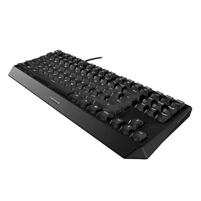 Alt view image 4 of 5 - CHERRY MX 1.0 TKL Wired Mechanical Keyboard, 87 Keys, Full Anti-Ghosting, Ideal for Gaming and Office Use, White Backlight - Black Black Switch