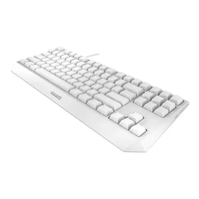 Alt view image 2 of 3 - CHERRY MX 1.0 TKL Wired Mechanical Keyboard, 87 Keys, Full Anti-Ghosting, Ideal for Gaming and Office Use, No RGB - White Red Switch