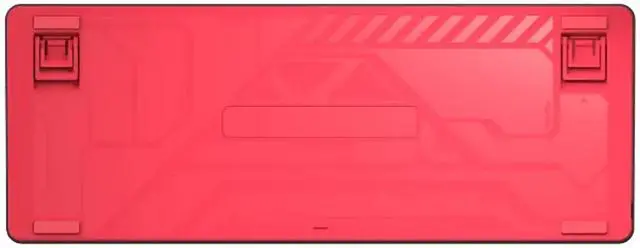 Alt view image 6 of 7 - CHERRY XTRFY PIXIU98 Wireless Tri-Mode Mechanical Keyboard, Frosted Transparent PBT Keycaps, 8 kHz Polling Rate, 0.3 ms Low Latency, 5-Layer Silencing & Shock Absorption, Flame Red, Black Tea Switch