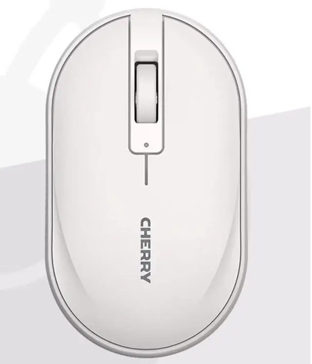 Alt view image 7 of 7 - CHERRY MW5180 Dual-Mode Wireless Mouse, 300-day battery life, compact and portable, quiet operation, high-precision sensor, magnetic cover, compatible with Windows, White