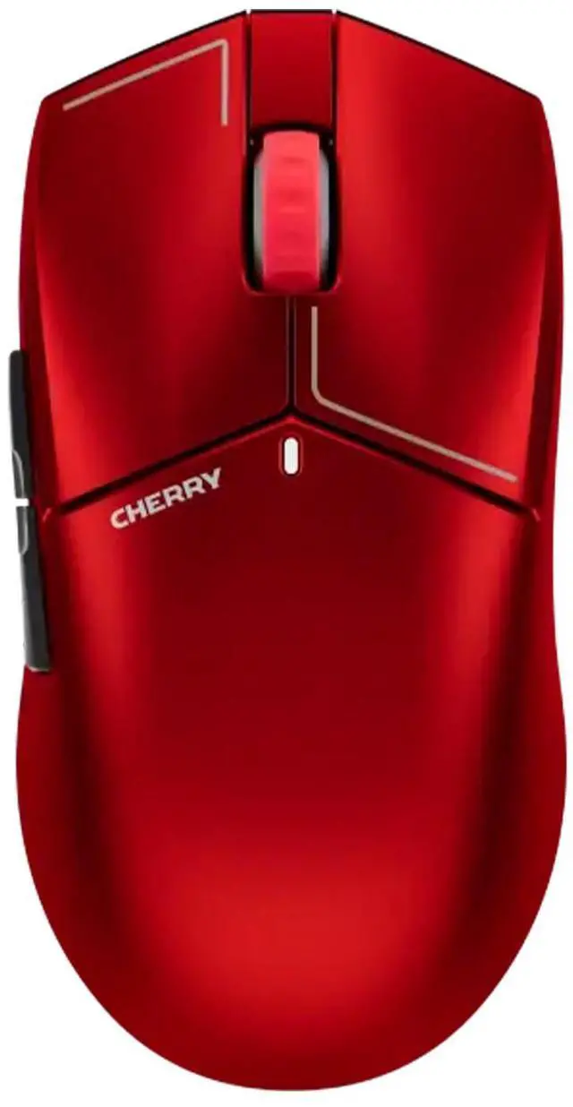 Main image of CHERRY MW5500 Tri-Mode Wireless Mouse, 3950 flagship-grade sensor, 8000 Hz polling rate, 460-hour battery life, 80 million click lifespan, compatible with multiple operating systems, Red
