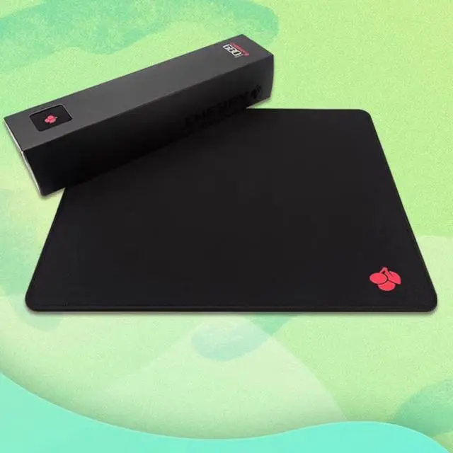 Alt view image 4 of 7 - CHERRY (Textured) Mouse Pad, 4mm Thick, Fully Edged Design, Fits the Desk Surface Without Curling, Natural Rubber Non-Slip Bottom, 290 x 225 x 4mm