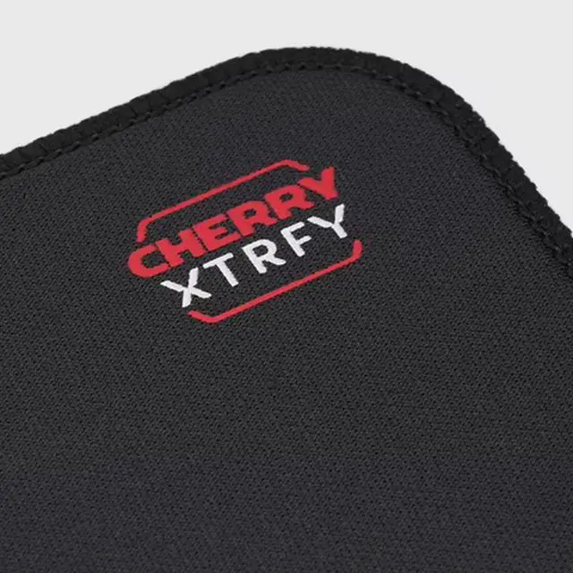 Alt view image 2 of 7 - CHERRY XTRFY ACE Gaming Mouse Pad, 4mm Thick, Double-Weave Fabric, Durable and Elegant Overlock Stitching, Specially Formulated Non-Slip Rubber Base, Breathable and Sweat-Resistant, 490 x 420 x 4mm
