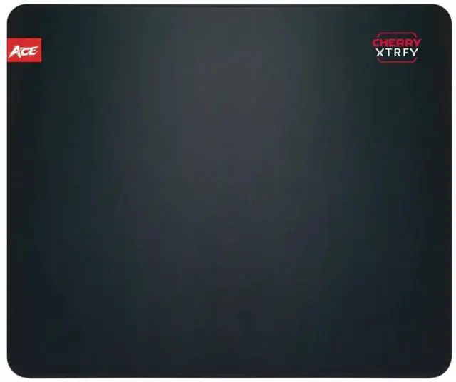 Main image of CHERRY XTRFY ACE Gaming Mouse Pad, 4mm Thick, Double-Weave Fabric, Durable and Elegant Overlock Stitching, Specially Formulated Non-Slip Rubber Base, Breathable and Sweat-Resistant, 490 x 420 x 4mm