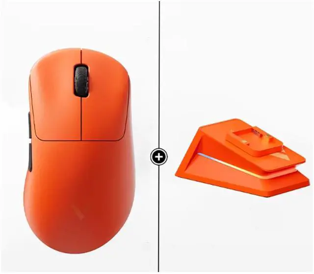 Main image of RAPOO VT3s+P5 Plus Iridescent Charging Dock: Dual-Mode Wireless Gaming Mouse, 26,000 DPI, Dual 8K Polling Rate, 750-Hour Ultra-Long Battery Life, 53g Lightweight, Yellow
