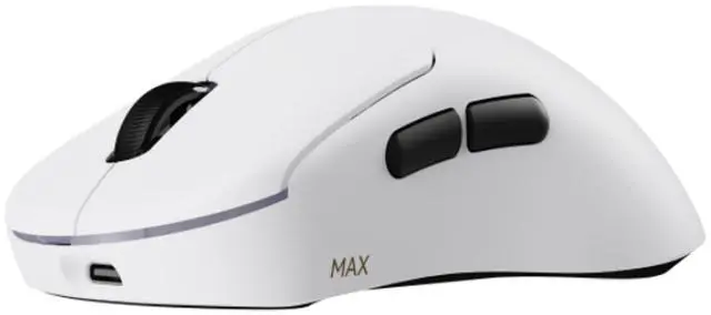 Alt view image 4 of 7 - RAPOO VT3s Max+P5 Plus Iridescent Charging Dock Dual-Mode Wireless Gaming Mouse, 45,000 DPI, Dual 8K Polling Rate, 750-Hour Ultra-Long Battery Life, 53g Lightweight, White