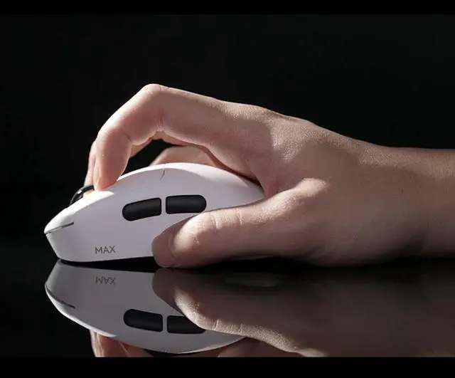 Alt view image 5 of 6 - RAPOO VT3 Max Wireless Dual-Mode Gaming Mouse: 26,000 DPI, PixArt 3950 Ultimate Gaming-Grade Custom Engine, Dual 8K Polling Rate, 750-Hour Battery Life, 53g Lightweight Design, White