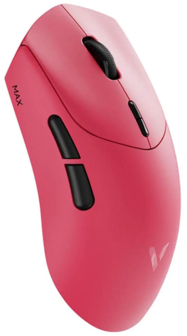Alt view image 2 of 5 - RAPOO VT7 MAX Wireless Dual-Mode Gaming Mouse, 45,000 DPI, PixArt 3950 Ultimate Gaming-Grade Custom Engine, Dual 8K Report Rate, 750-Hour Battery Life, 56g Lightweight Design, Raspberry Pink