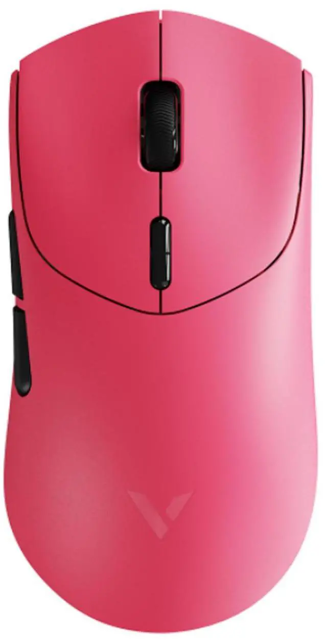 Main image of RAPOO VT7 MAX Wireless Dual-Mode Gaming Mouse, 45,000 DPI, PixArt 3950 Ultimate Gaming-Grade Custom Engine, Dual 8K Report Rate, 750-Hour Battery Life, 56g Lightweight Design, Raspberry Pink