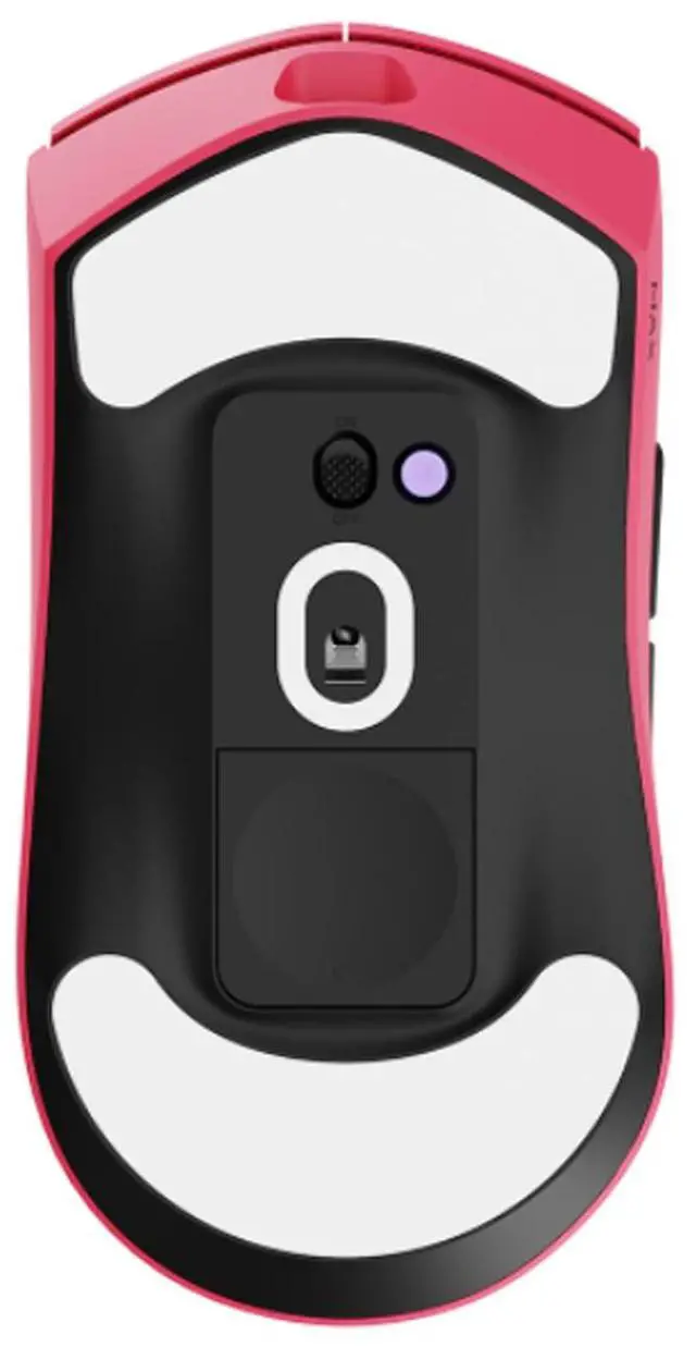 Alt view image 5 of 5 - RAPOO VT7 MAX Wireless Dual-Mode Gaming Mouse, 45,000 DPI, PixArt 3950 Ultimate Gaming-Grade Custom Engine, Dual 8K Report Rate, 750-Hour Battery Life, 56g Lightweight Design, Raspberry Pink