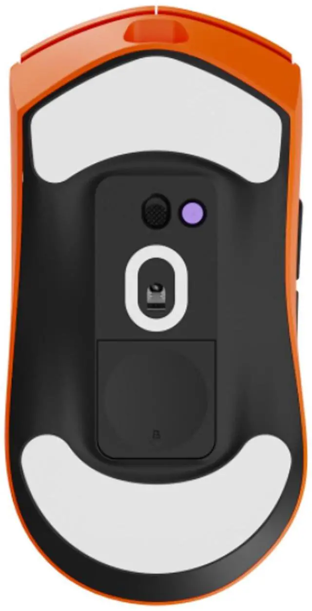 Alt view image 6 of 7 - RAPOO VT7+P5 Plus Chroma Charging Dock: Dual-Mode Wireless Gaming Mouse, 26,000 DPI, PixArt 3398 Ultimate Gaming Engine, Dual 8K Report Rate, 75-Hour Battery Life, Orange