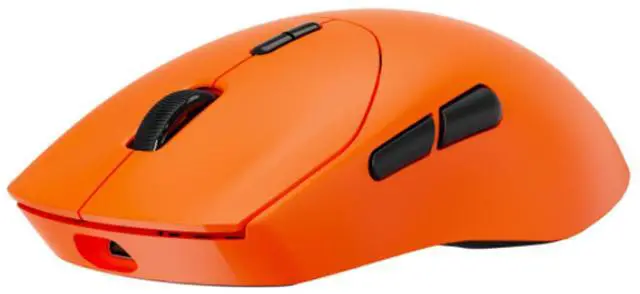 Alt view image 3 of 7 - RAPOO VT9 Wireless Dual-Mode Gaming Mouse, 26,000 DPI, PixArt 3398 Ultimate Gaming-Grade Custom Engine, Dual 8K Report Rate, 750-Hour Ultra-Long Battery Life, Orange