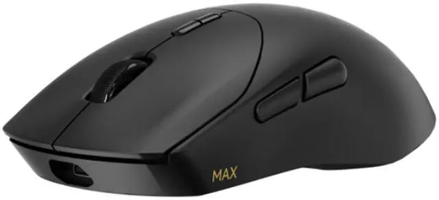 Alt view image 3 of 7 - RAPOO VT9 Max Wireless Dual-Mode Gaming Mouse, 45,000 DPI, PixArt 3950 Ultimate Gaming-Grade Custom Engine, Dual 8K Report Rate, 750-Hour Ultra-Long Battery Life, Black
