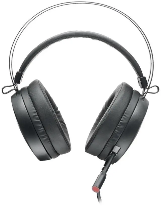 Main image of RAPOO VH160S Wired Gaming Headset, Virtual 7.1 Surround Sound, 50mm Drivers, RGB Backlighting, 360° Adjustable Microphone, Black