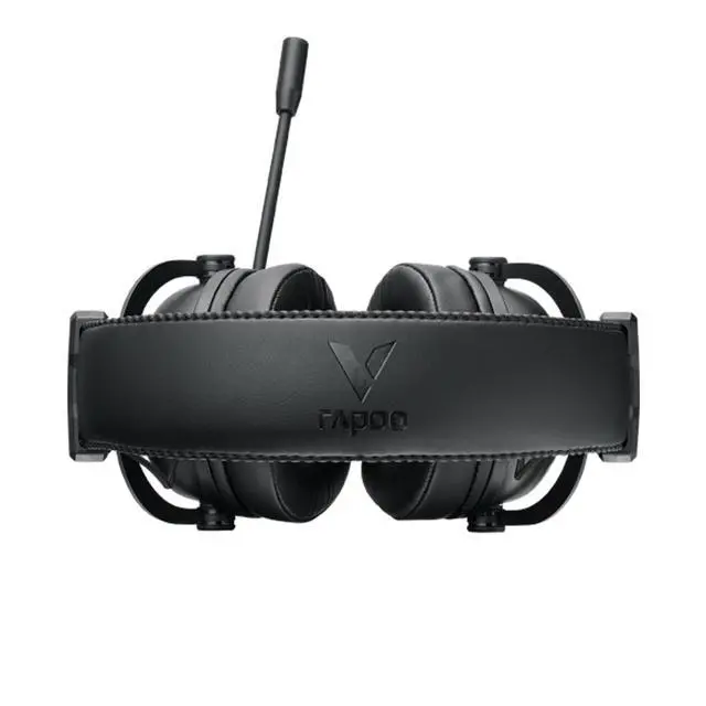 Alt view image 5 of 7 - RAPOO VH300S Wired Gaming Headset, Virtual 7.1 Surround Sound, 40mm Drivers, RGB Backlighting, 360° Adjustable Microphone, Customizable Driver Settings to Suit Personal Preferences, Black