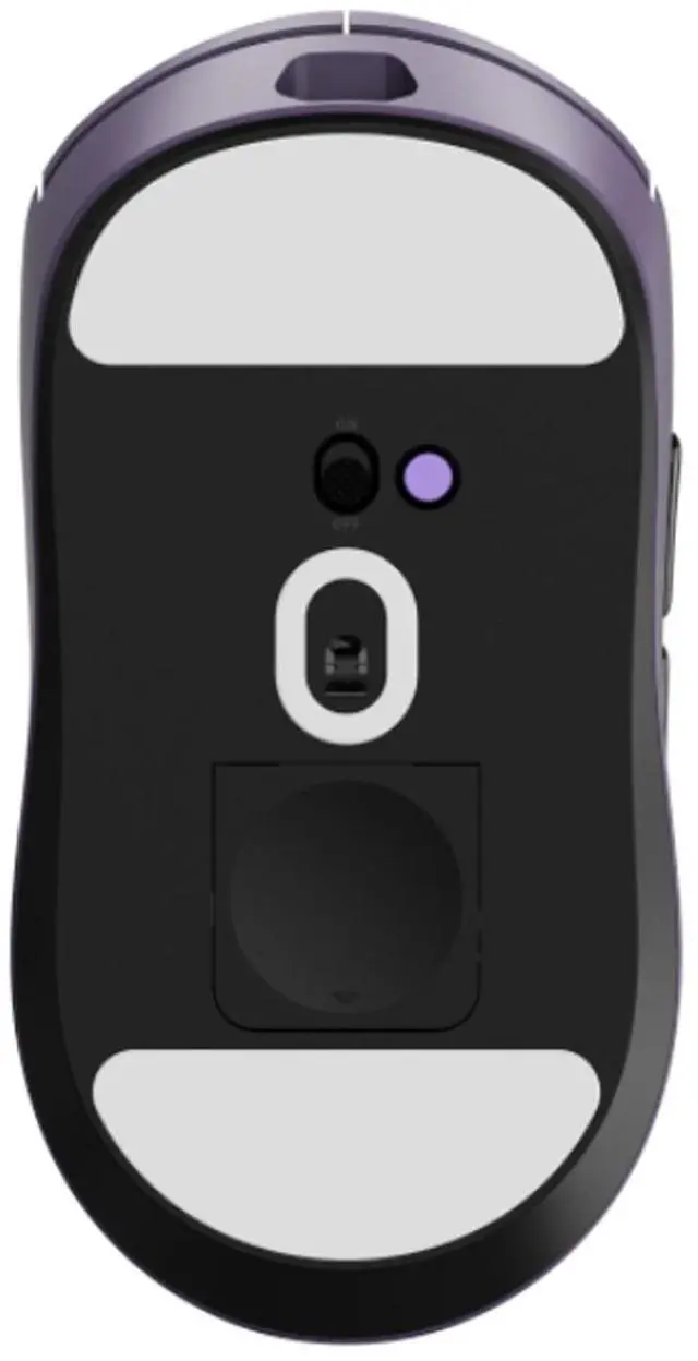 Alt view image 5 of 7 - RAPOO VT2 Wireless Dual-Mode Gaming Mouse, 26,000 DPI, PixArt 3398 Ultimate Gaming-Grade Custom Engine, Dual 8K Polling Rate, 750-Hour Ultra-Long Battery Life, 53g Lightweight Design, Purple