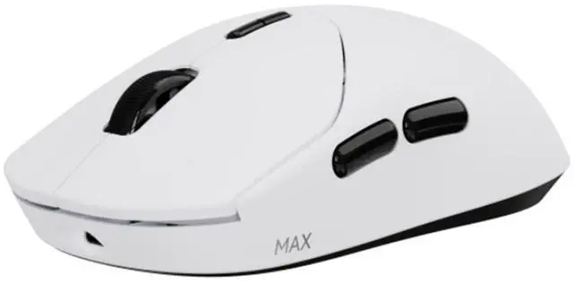 Alt view image 2 of 7 - RAPOO VT2 Max Wireless Dual-Mode Gaming Mouse: 30,000 DPI, PixArt 3950 Ultimate Gaming-Grade Custom Engine, Dual 8K Polling Rate, 750-Hour Ultra-Long Battery Life, 53g Lightweight Design, White